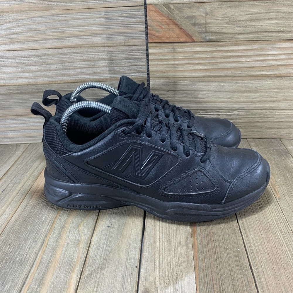 New Balance 623 V3 Black Leather Running Shoe Womens Size 7.5 Sneakers